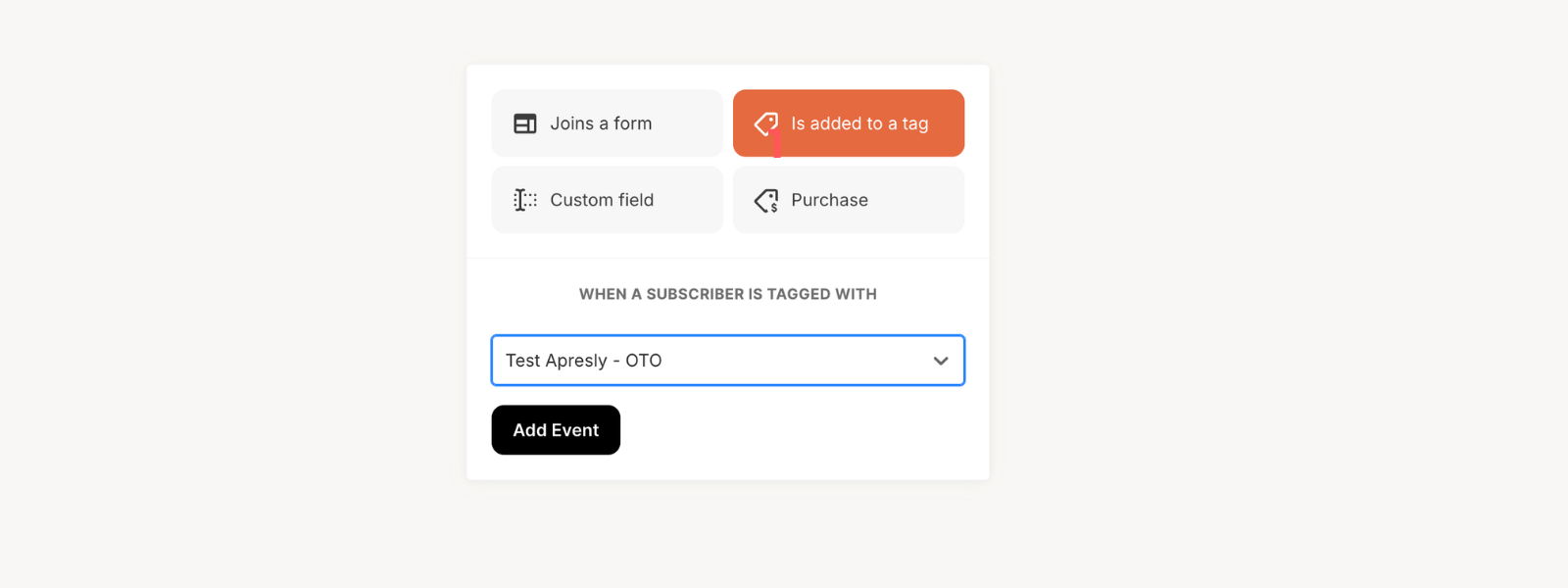 Screenshot: Create an email sequence in ConvertKit